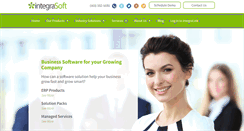 Desktop Screenshot of integrasoft.com