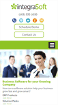 Mobile Screenshot of integrasoft.com